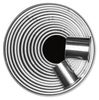 Tin Plate Plain Round Cutter Set (14pc)