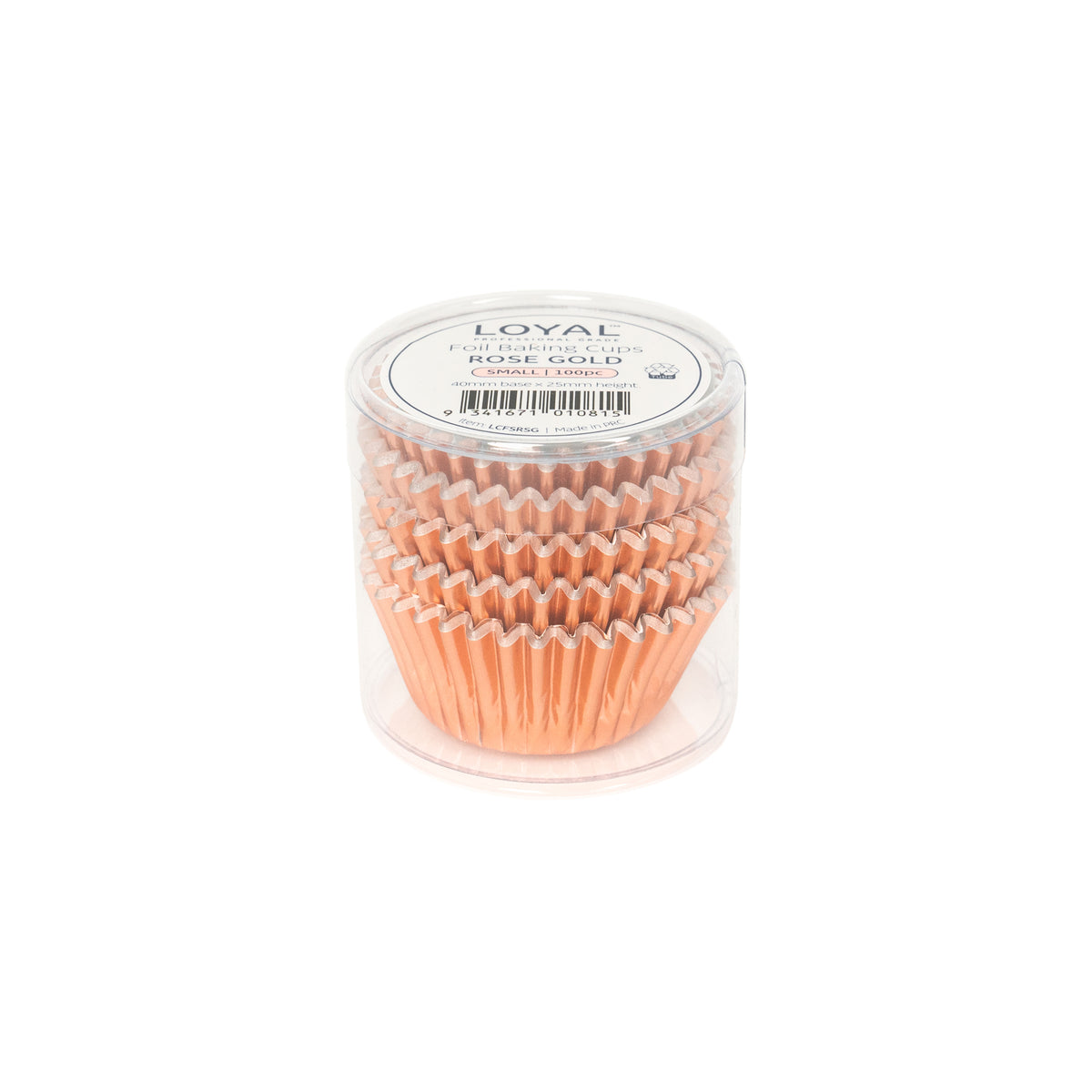 Foil Baking Cups Rose Gold