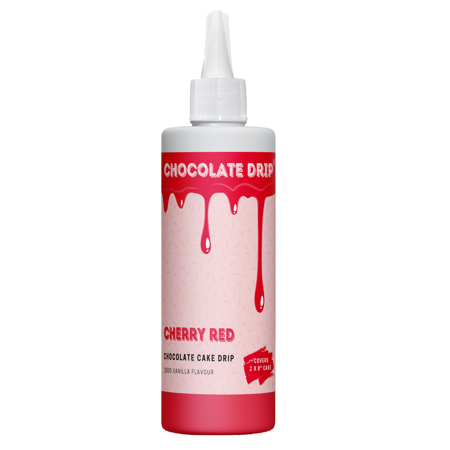 Chocolate Drip Cherry Red (250g)