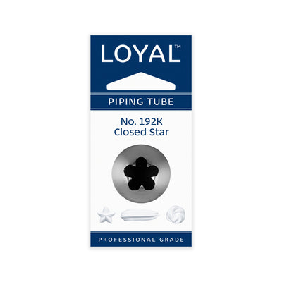 Piping Tip No. 192K CLOSED STAR MEDIUM S/S