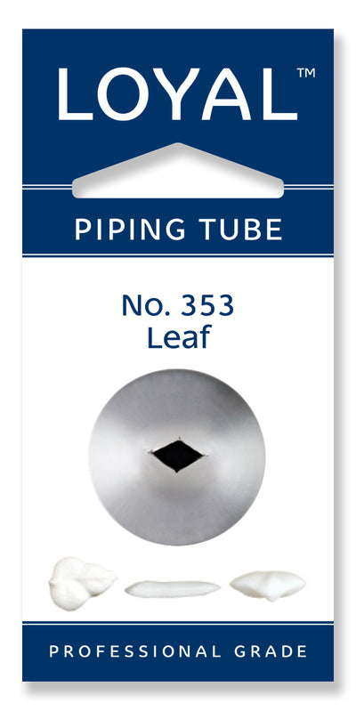 Piping Tip No. 353 LEAF MEDIUM S/S