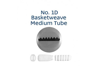 Piping Tip Basketweave 1D