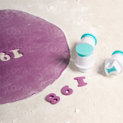 Mini Number Plunger Cutter (10pcs)