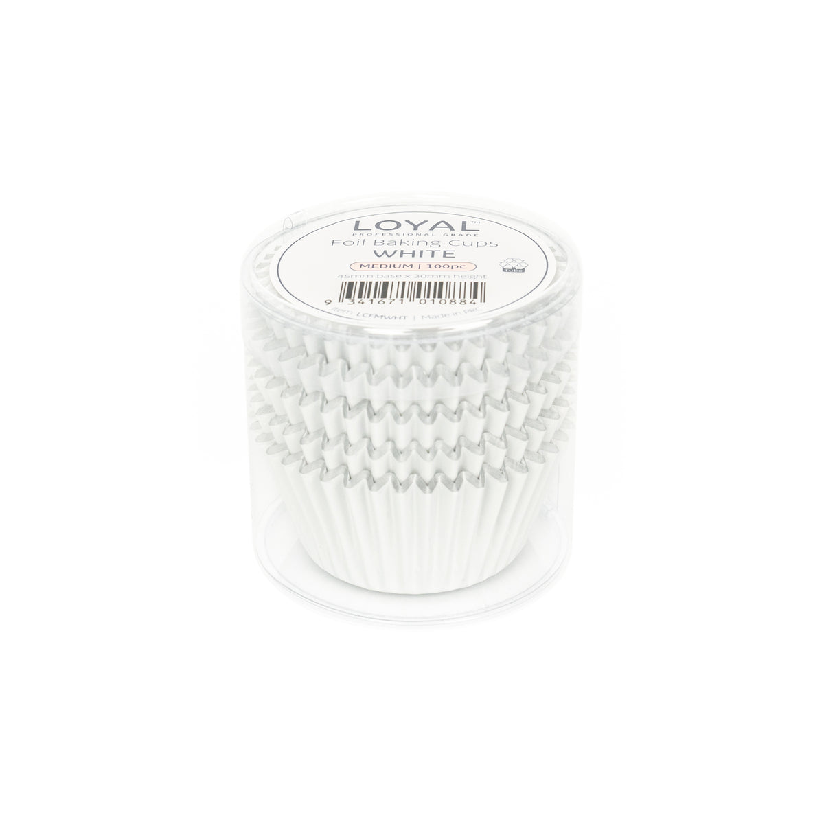Foil Baking Cups White