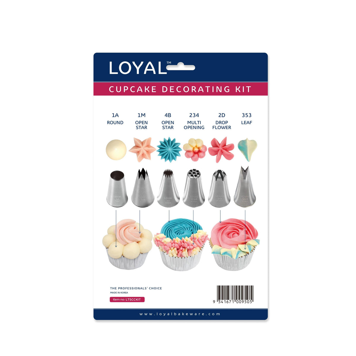 Cupcake Kit Set (8pc)