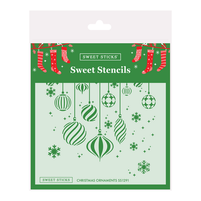 Christmas Ornaments SS1291 Stencil