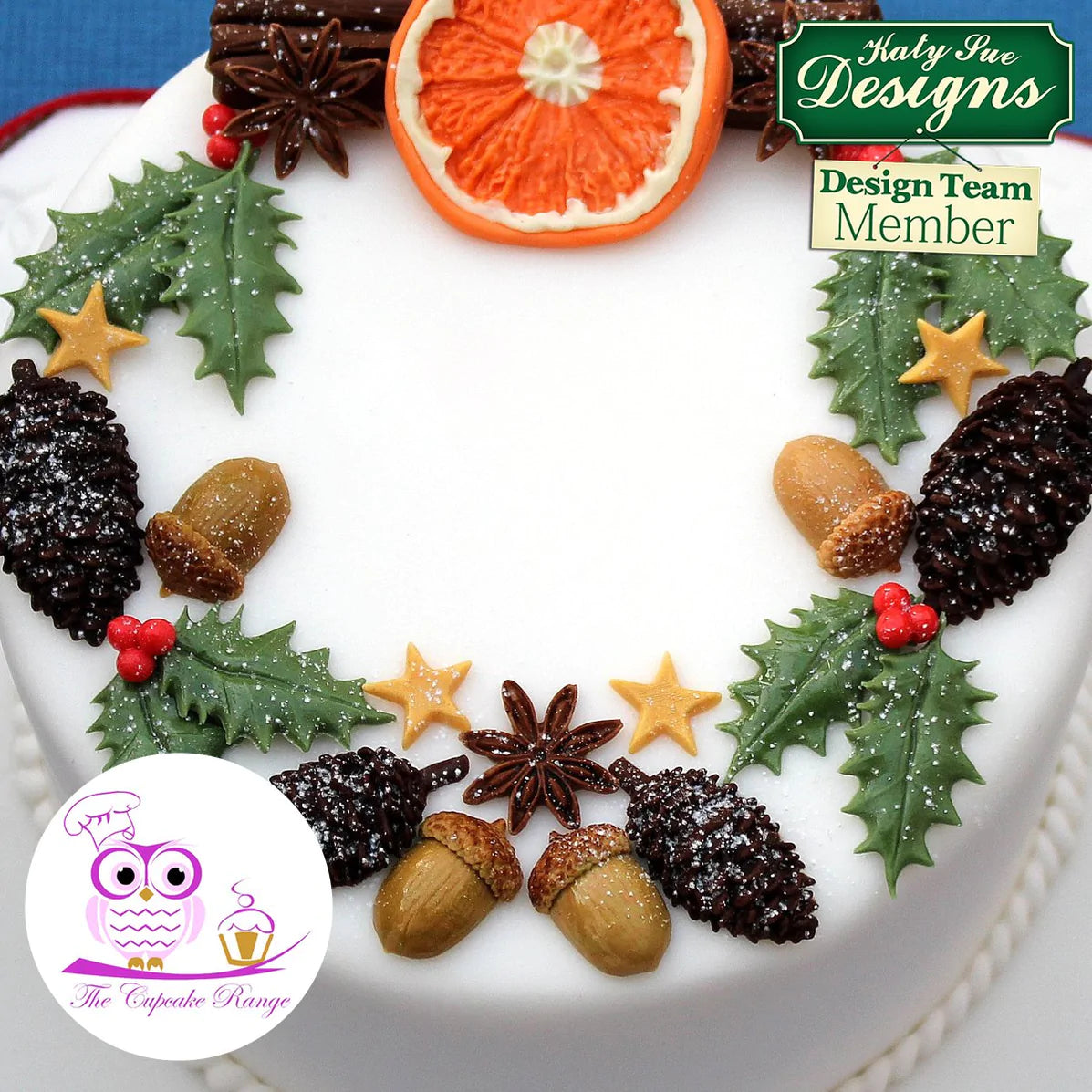 Holly + Mistletoe Silicone Mould