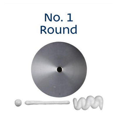 Piping Tip No. 1 ROUND STANDARD S/S