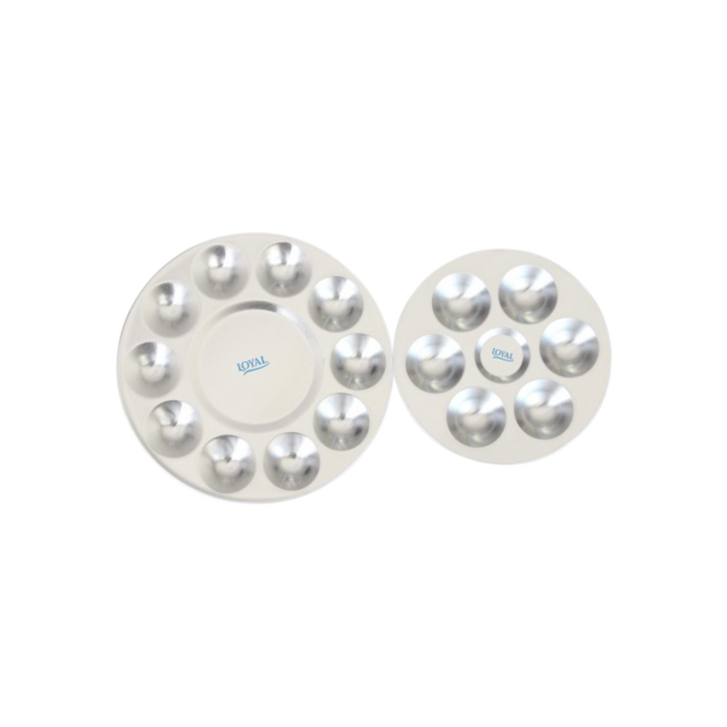 Aluminium Paint Palettes (2pc)