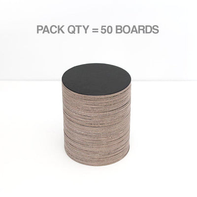 Dessert Board Round Black (90mm)