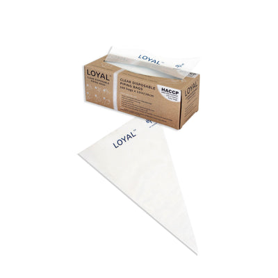 Degradable Piping Bag Clear 12"