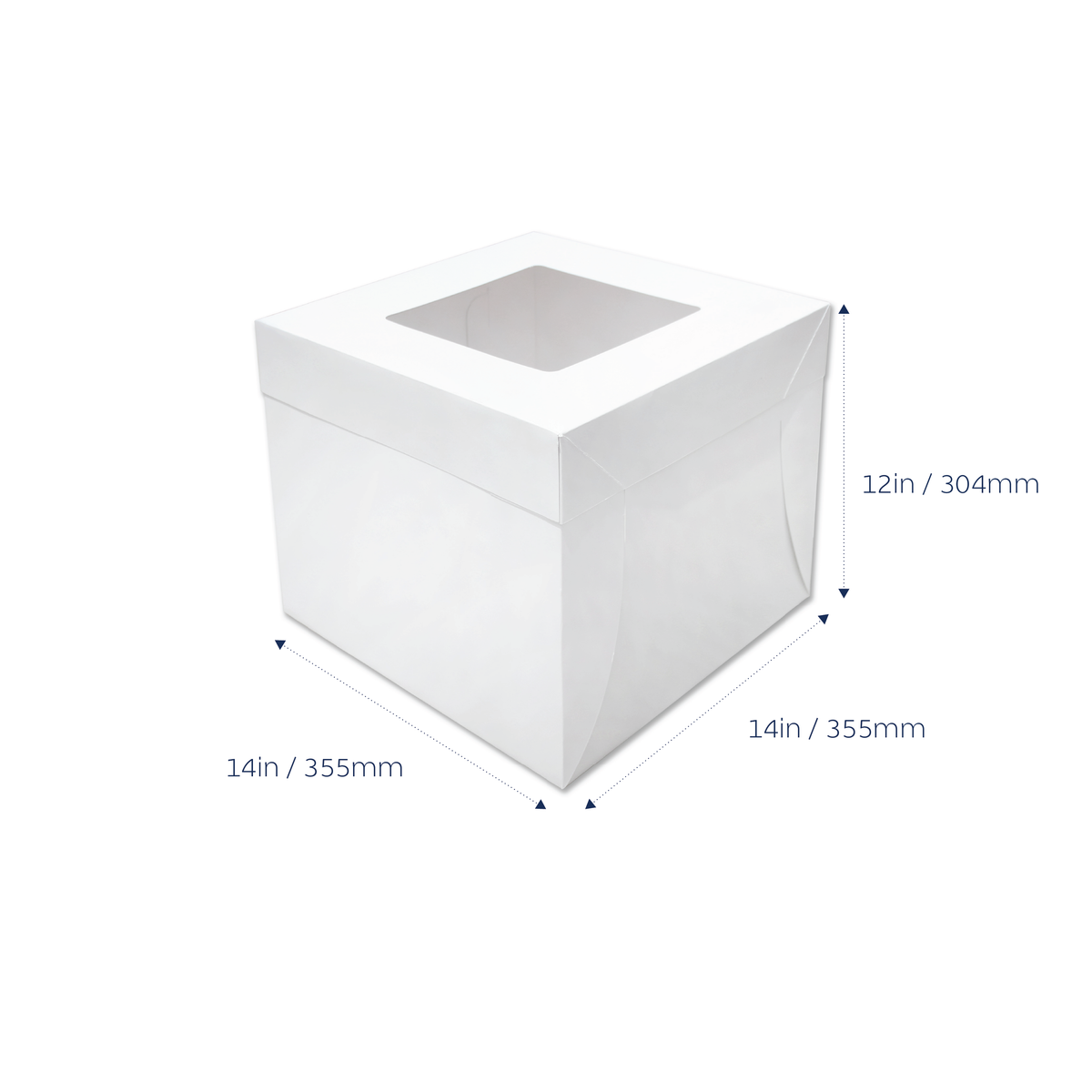 Tall Cake Box 12" High