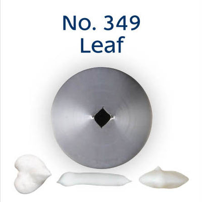 Piping Tip No. 349 LEAF STANDARD S/S