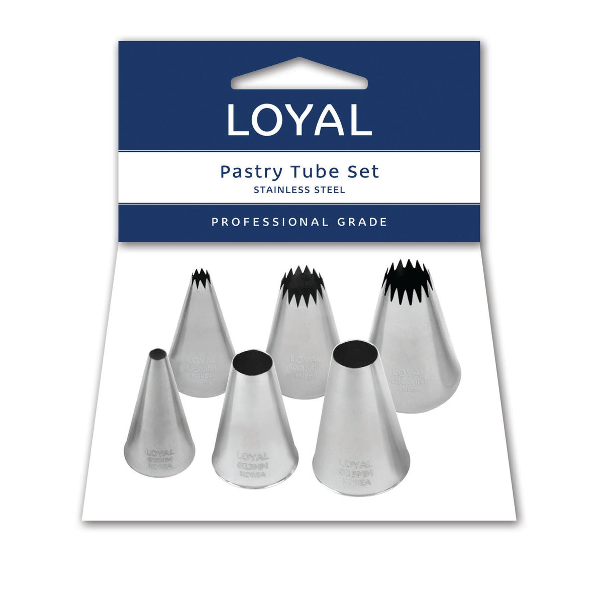Assorted French Star + Round Tip Set (6pc)