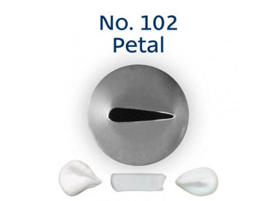 Piping Tip Petal 102