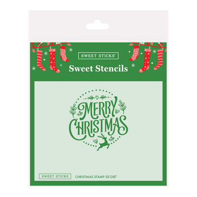 Christmas Stamp SS1287 Stencil
