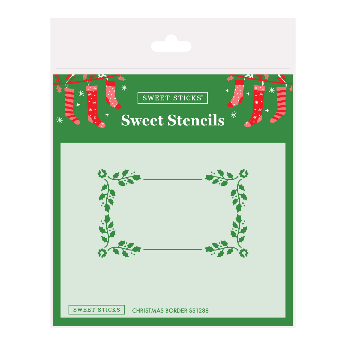 Christmas Border SS1288 Stencil