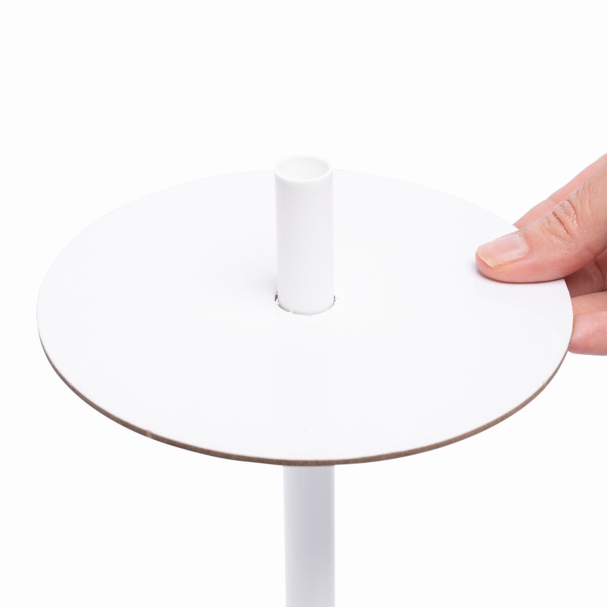 Cardboard Perforated Round White Cake Board 10pc