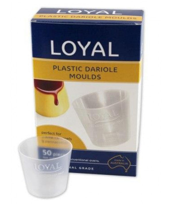 Dariole Mould Plastic Box of 50