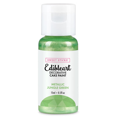 Jungle Green Metallic Edibleart Paint 15ml