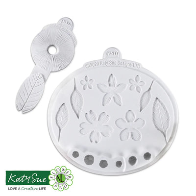 Flower Pro Blossoms Silicone Mould + Veiner