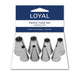 Piping Tip French Star Set (8pc)