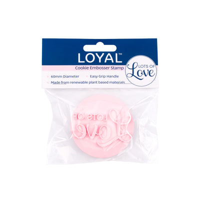 Cookie Embosser Stamp Lots Of Love
