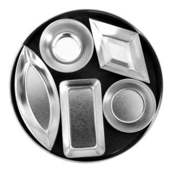 Tin Plate Tartlet Mould Set (10pc)