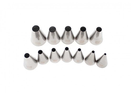 Piping Tip Round Set (12pc)