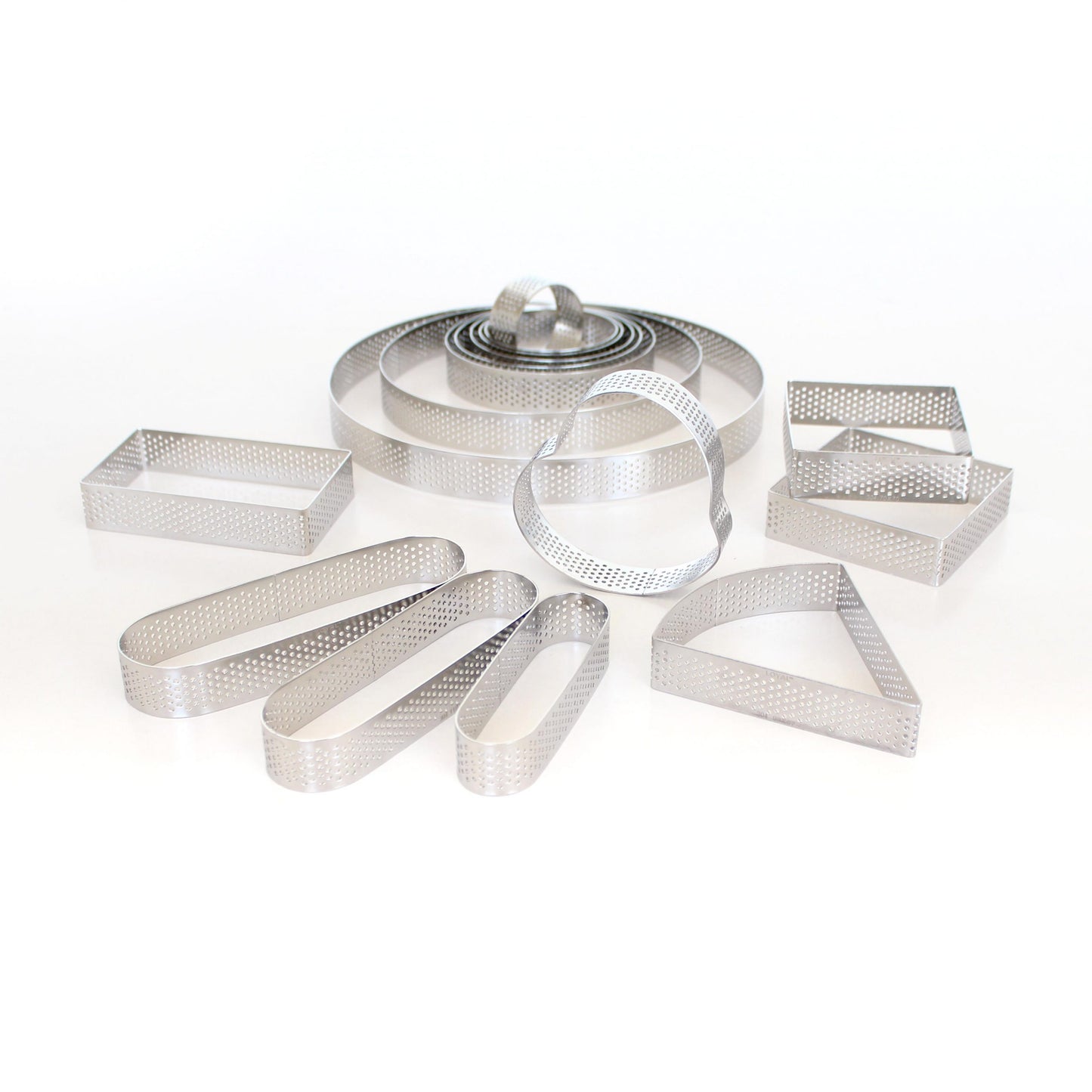 Perforated Tart Ring Round (80mm)