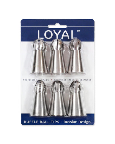 Russian Ruffle Ball Tip Set (6pc)