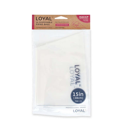 Degradable Piping Bag Clear 15"