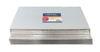 Masonite Rectangle Silver Board