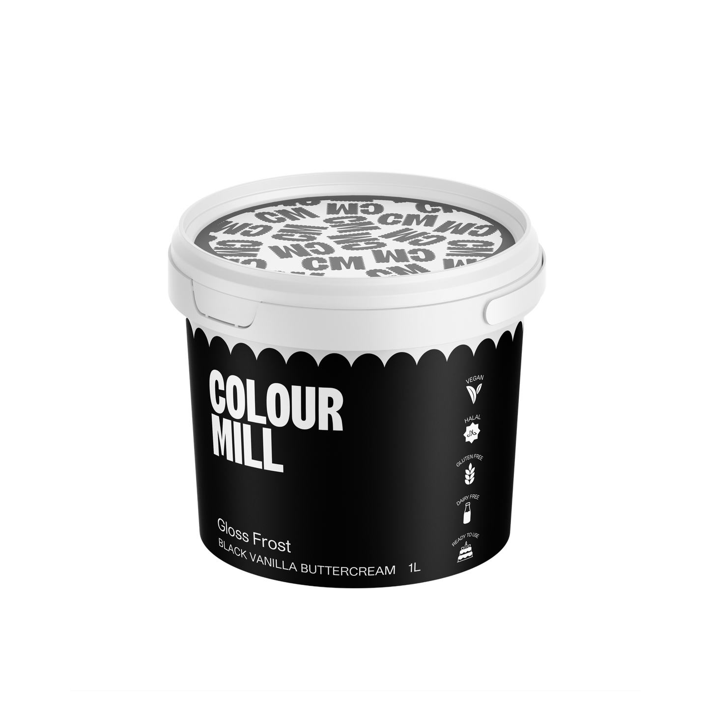 Colour Mill Gloss Frost Buttercream Black 1L