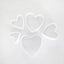 Plastic Heart Cutter Set (5pc)