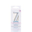 Number Candle Balloon Metallic Silver