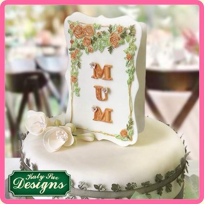 Manuscript Alphabet Silicone Mould