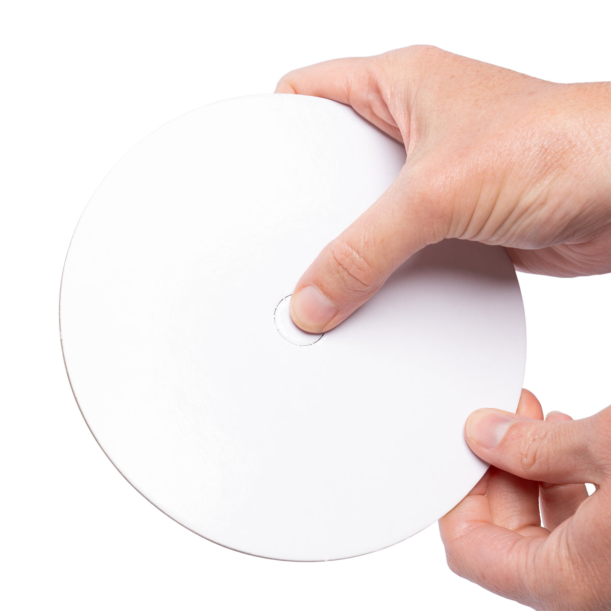 Cardboard Perforated Round White Cake Board 10pc