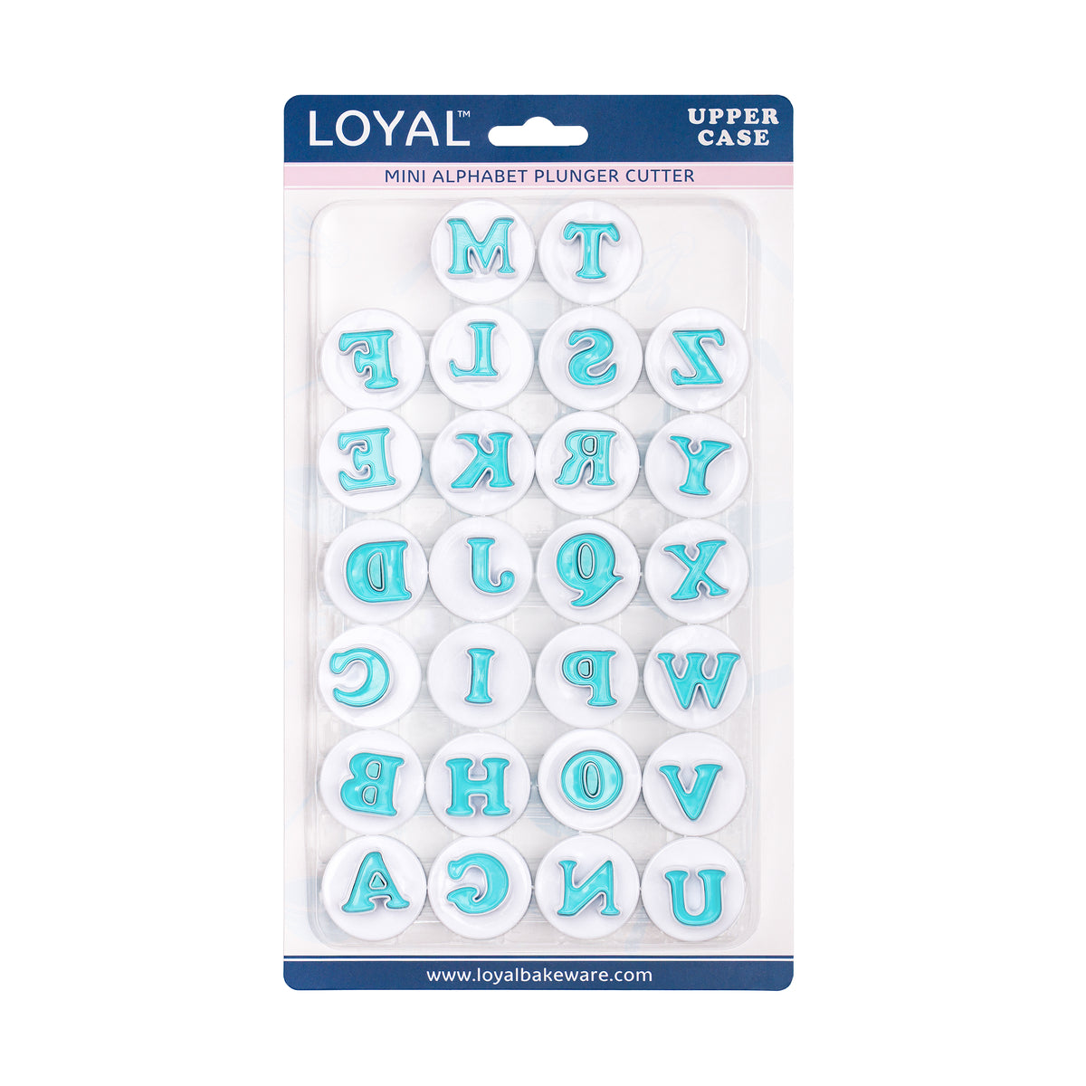 Mini Alphabet Plunger Cutter Upper Case (26pcs)