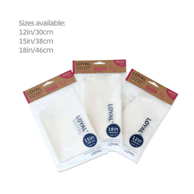 Degradable Piping Bag Clear 15"