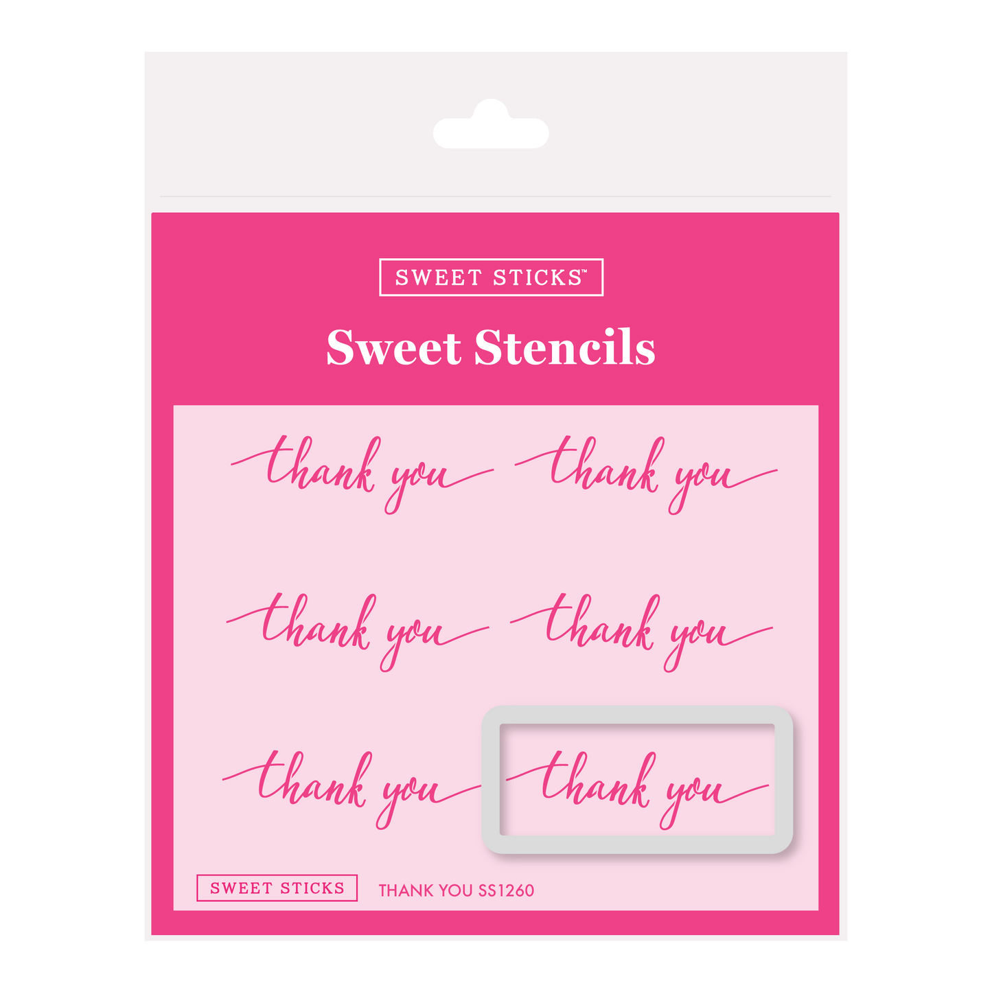 Thank you SS1260 Stencil