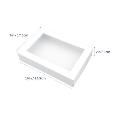 Biscuit Box with Window 2" High