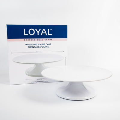Melamine Turntable White