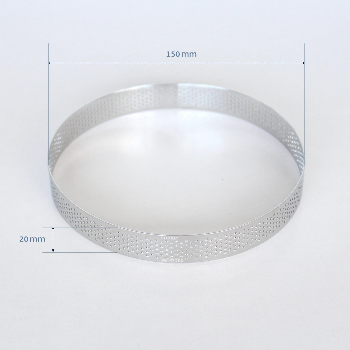 Perforated Tart Ring Round (150mm)