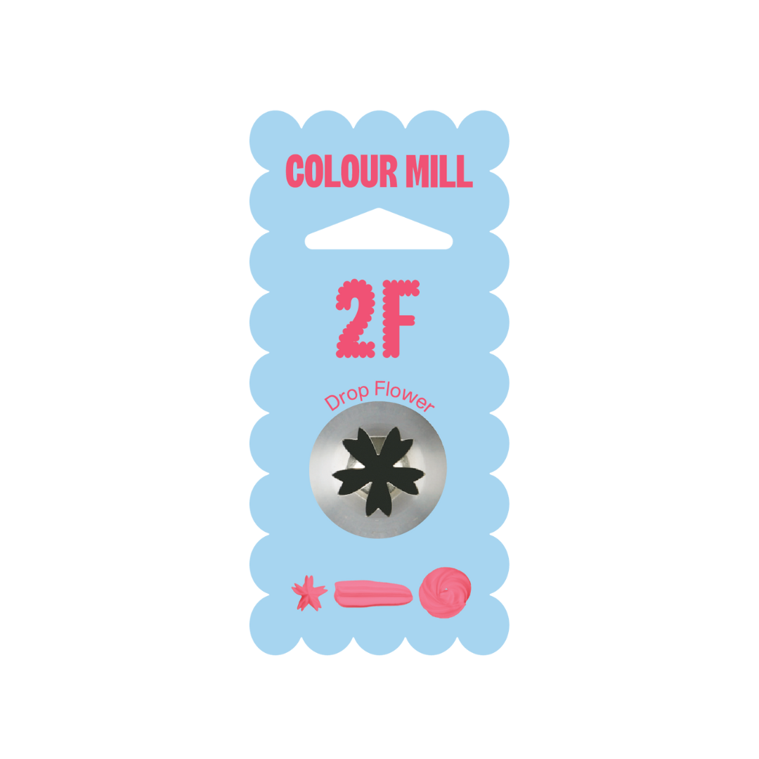 Colour Mill Piping Tip 2F Drop Flower