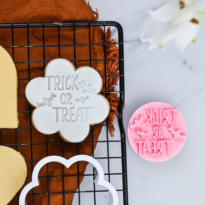Cookie Embosser Stamp Trick or Treat