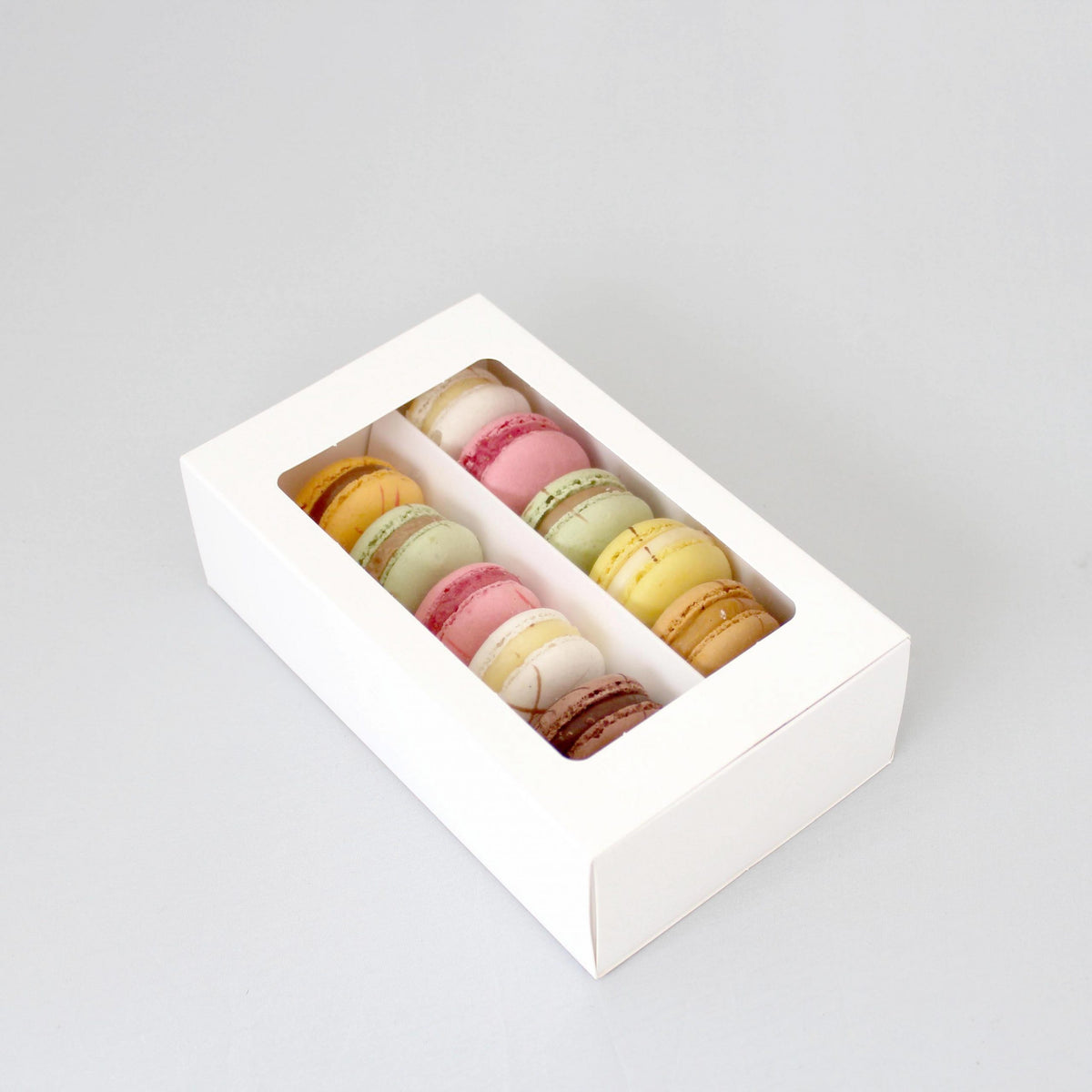 Macaron Box with Window Lid