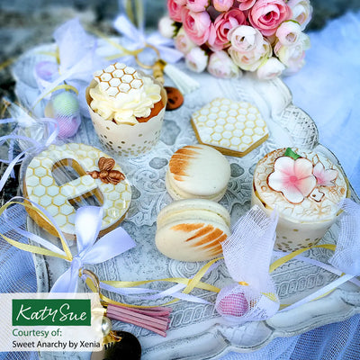 Continuous Honeycomb + Bees Silicone Mould