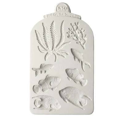 Fish & Seaweed + Coral Silicone Mould