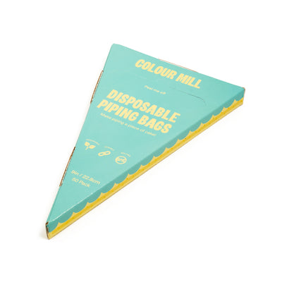 Colour Mill Disposable Piping Bags Clear